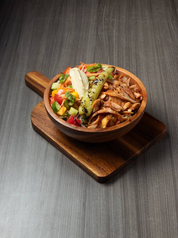 Döner Kebab Fitness Platter